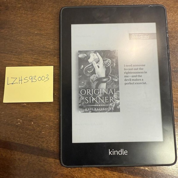 Amazon Kindle Paperwhite - Amazon, 16 GB, Black