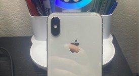Good
													Apple iPhone X - T-Mobile, Silver, 64 GB, A1901, GSM, photo 1 of 5
