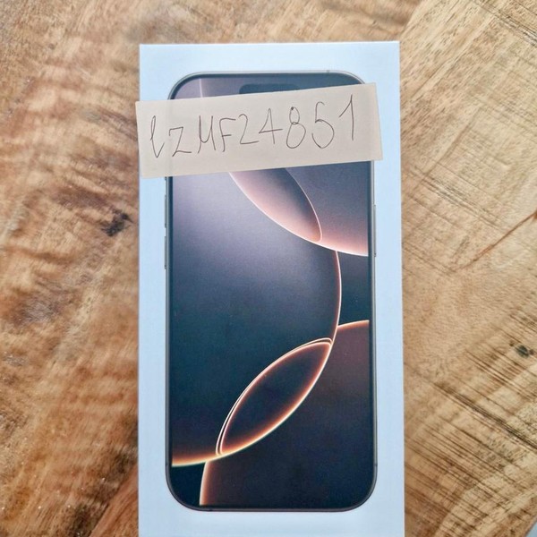 Apple iPhone 16 Pro - Unlocked Non-US, 128 GB, Desert, A3293