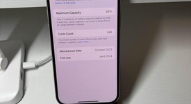 Good
													Apple iPhone 15 - Unlocked, Pink, 128 GB, A2846, photo 3 of 4