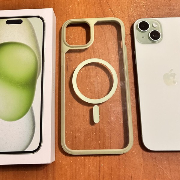 Apple iPhone 15 Plus - Unlocked, 128 GB, Green, A2847