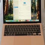 Good MacBook Air 2020 - 13 inch - 512 GB, Gold, 8 GB, Intel Core i5