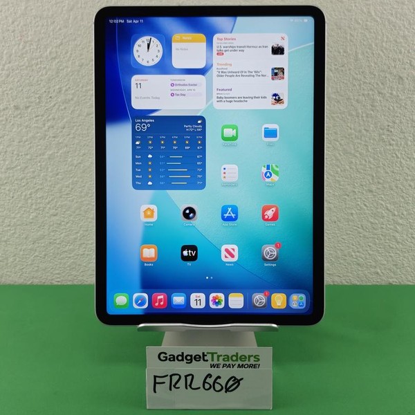 Apple iPad Pro 11 inch 3rd Gen 2021 - Unlocked, 128 GB, Silver