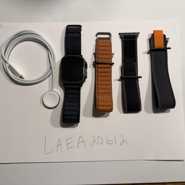 Apple Watch Ultra 3 49mm - Unlocked, Black, A3281