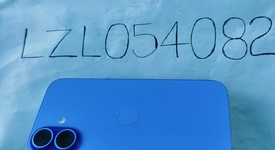 Good
													Apple iPhone 16 - Unlocked, Ultramarine, 128 GB, A3081, photo 1 of 4