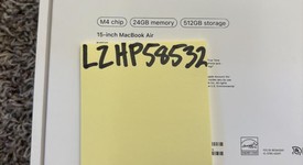 New
													MacBook Air 2025 (M4) - 15" - Apple M4, Starlight, 512 GB, 16 GB, photo 3 of 3