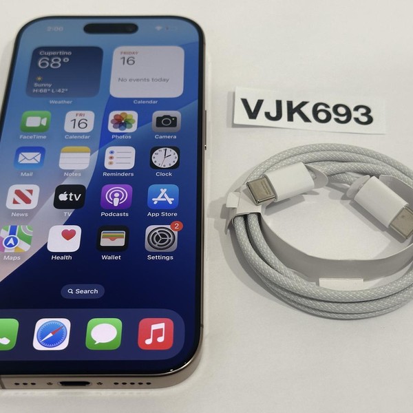 Apple iPhone 16 Pro - Verizon, 256 GB, Desert, A3083