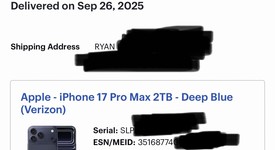 Mint
													Apple iPhone 17 Pro Max - Verizon, Deep Blue, 2 TB, A3257, photo 2 of 15