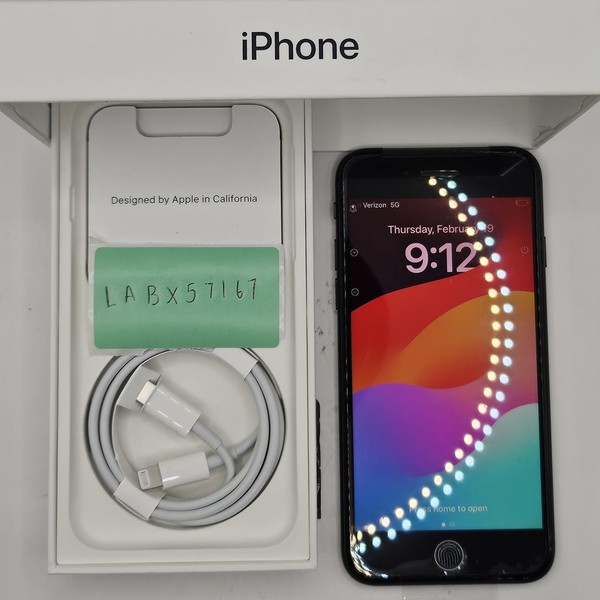 Apple iPhone SE 3rd Gen 2022 - Unlocked, 64 GB, Midnight, A2595