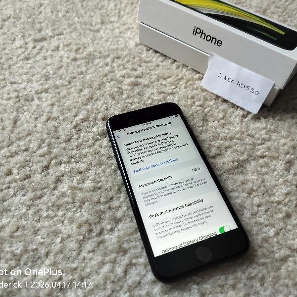 Apple iPhone SE 2nd Gen 2020 - Unlocked, 64 GB, Black, A2275