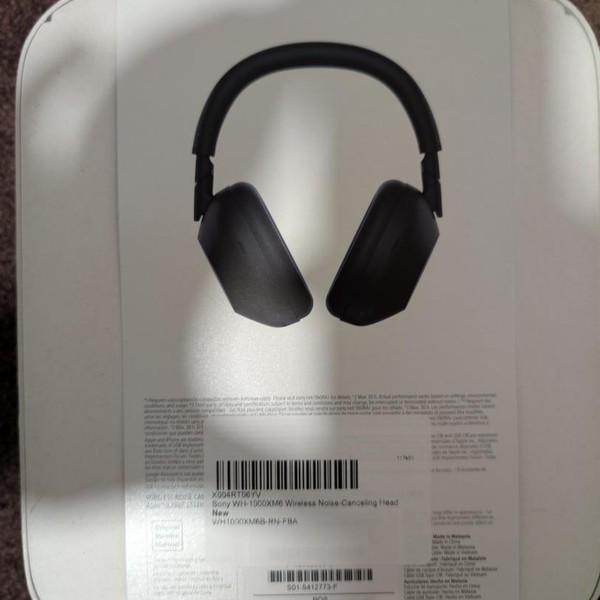 Sony WH-1000XM6 - Black