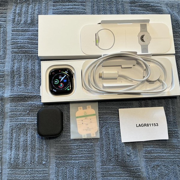 Apple Watch Series 10 46mm - Black, A2999 - GPS, Aluminum