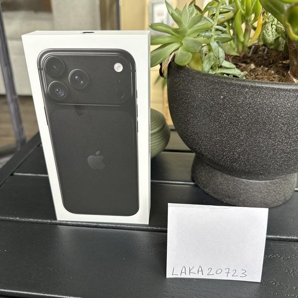 Apple iPhone 18 Pro Max - Unlocked, 256 GB, Black, a3473