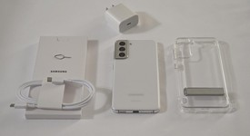 Mint
													Samsung Galaxy S21 5G - Unlocked, White, 128 GB, 8 GB, SM-G991U1, photo 1 of 10