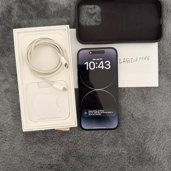 Apple iPhone 14 Pro - Unlocked, 256 GB, Black, A2650