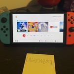 Mint Nintendo Switch - OLED - 64 GB, Red & Blue
