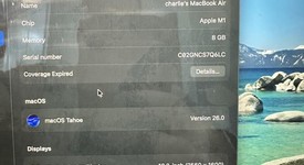 Good
													MacBook Air 2020 - 13" - Apple M1, Gold, 256 GB, 8 GB, photo 1 of 7