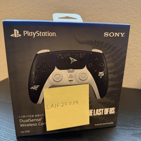 DualSense Wireless Controller - Black, The Last of US