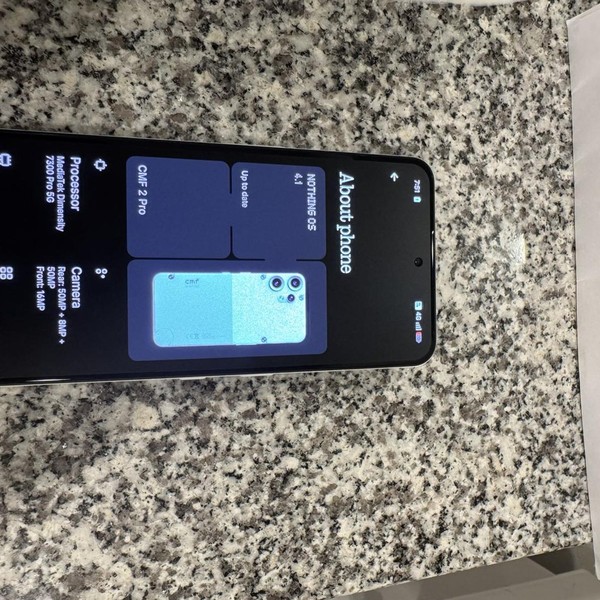 CMF Phone 2 Pro - Unlocked Non-US, 256 GB, White, 8 GB