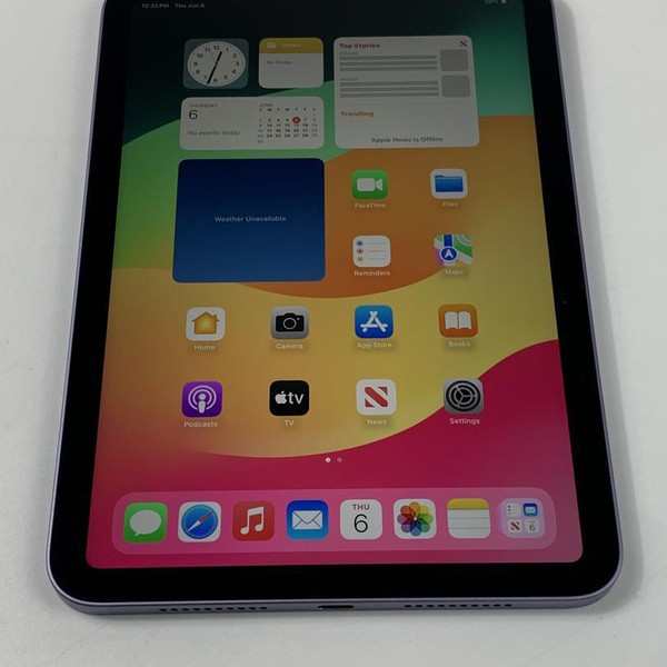Apple iPad Mini 6th Gen - Wi-Fi, 64 GB, Purple, A2567