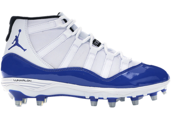 Jordan 11 Retro Cleat White Royal for sale