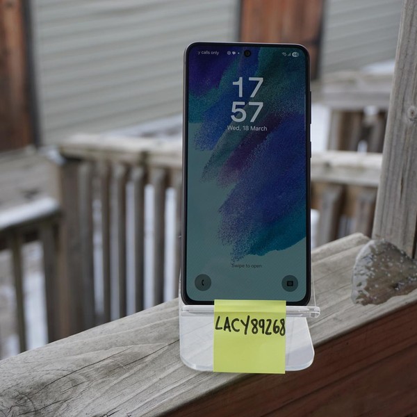 Samsung Galaxy S21 FE 5G - Unlocked Non-US, 128 GB, Graphite, 6 GB, SM-G990E