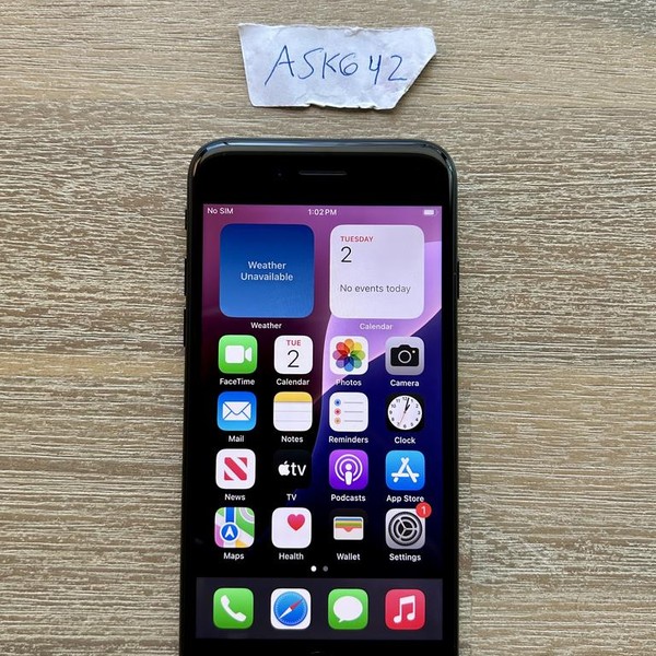 Apple iPhone SE 3rd Gen 2022 - Unlocked, 256 GB, Midnight, A2595