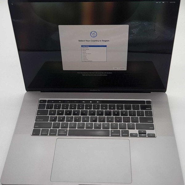 MacBook Pro 2019 - 16 inch - 512 GB, Gray, 16 GB, Intel Core i9