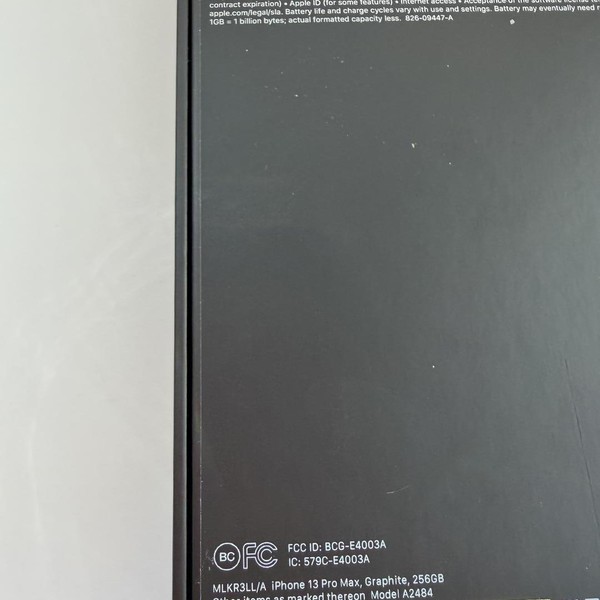 Apple iPhone 13 Pro Max - Verizon, 256 GB, Graphite, A2484