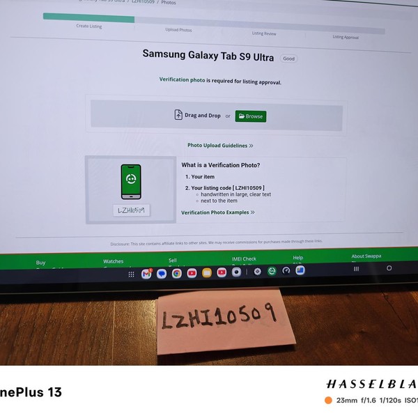 Samsung Galaxy Tab S9 Ultra - Wi-Fi, 256 GB, Beige, 12 GB, SM-X910