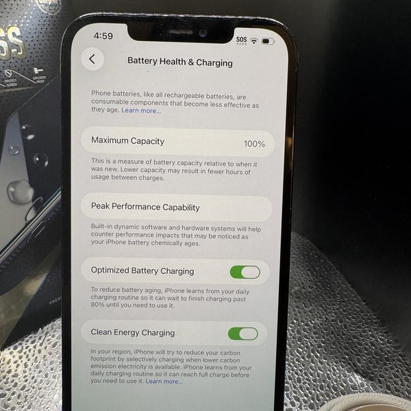 Apple iPhone 12 Pro Max - Unlocked, 256 GB, Pacific Blue, A2342