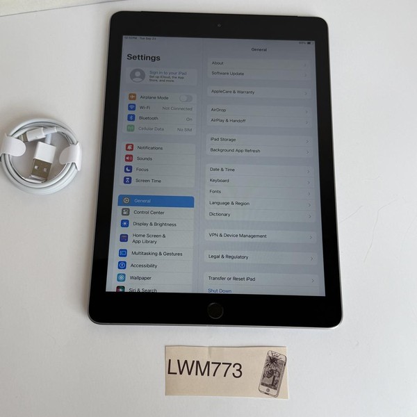 Apple iPad 6th Gen - Unlocked, 32 GB, Gray, A1954