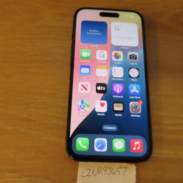 Apple iPhone 15 - Unlocked, 128 GB, Black, A2846