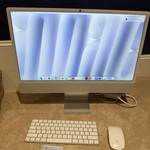 Mint iMac 2024 24 inch - 256 GB, Silver, 16 GB, Apple M4, Ethernet+ PlusWiFi, 10-core GPU