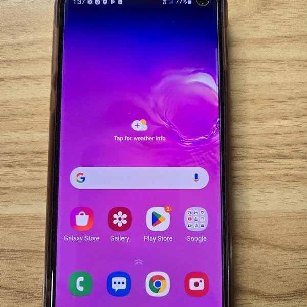 Samsung Galaxy S10e - Verizon, 128 GB, Blue, 6 GB, SM-G970U