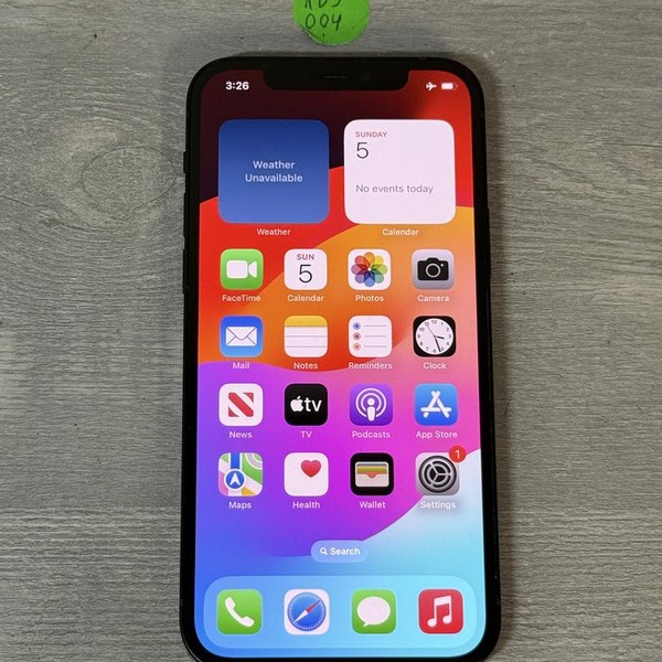 Apple iPhone 12 - Unlocked, 64 GB, Black, A2172