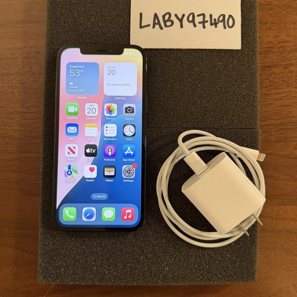 Apple iPhone 12 Pro - Unlocked, 256 GB, Pacific Blue, A2341