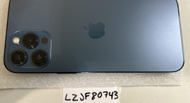 Good
													Apple iPhone 12 Pro Max - Verizon, Pacific Blue, 128 GB, A2342, photo 1 of 12