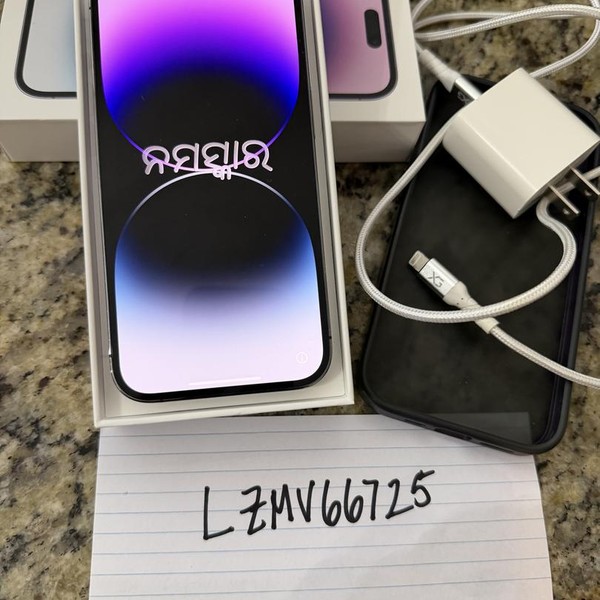 Apple iPhone 14 Pro - AT&T, 128 GB, Purple, A2650