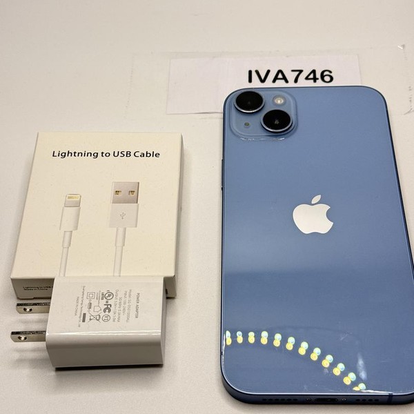 Apple iPhone 14 Plus - Unlocked, 256 GB, Blue, A2632