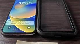 Good
													Apple iPhone X - Unlocked, Silver, 64 GB, A1865, photo 6 of 6