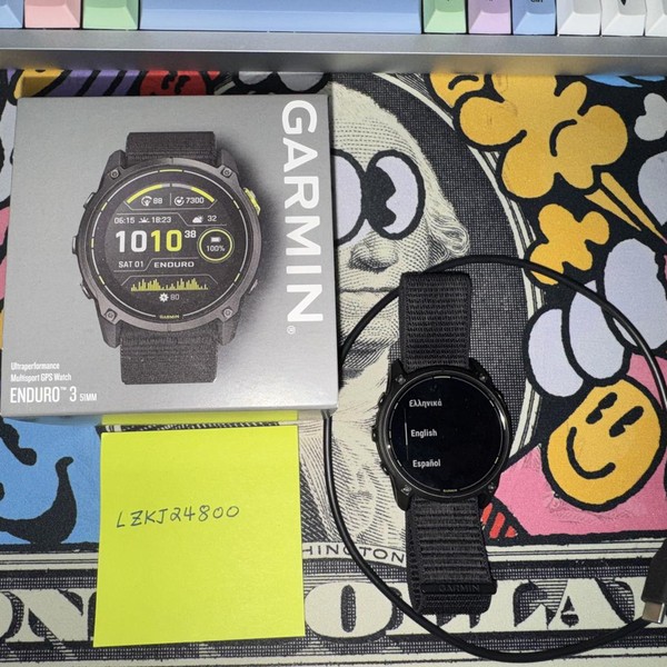 Garmin Enduro 3 - Carbon Gray