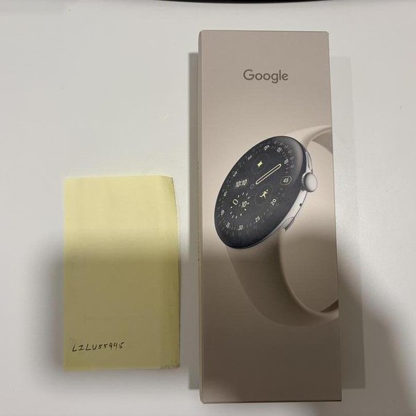 Google Pixel Watch 4 - Unlocked, Silver, 45mm, LTE