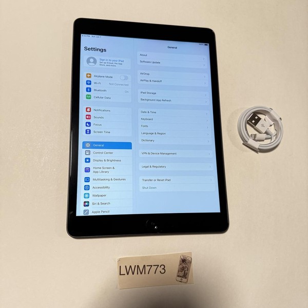 Apple iPad (9th Gen) - Unlocked, 64 GB, Gray, A2603