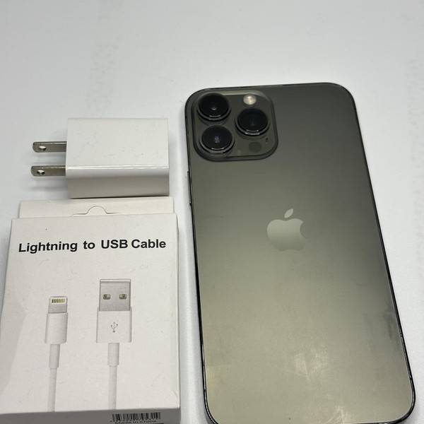 Apple iPhone 13 Pro Max - Unlocked, 128 GB, Graphite, A2484