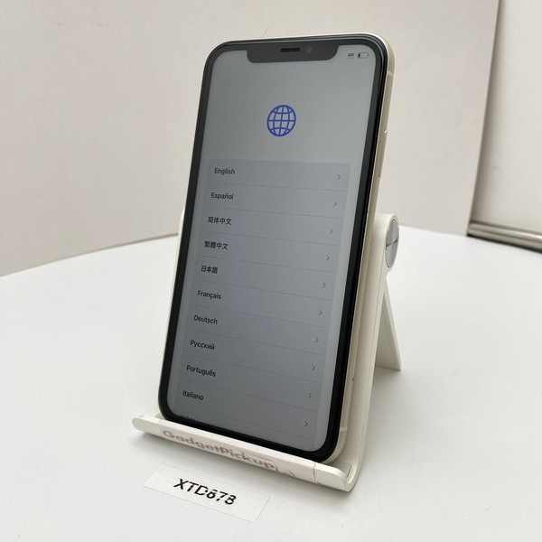 Apple iPhone 11 - Unlocked, 128 GB, White, A2111