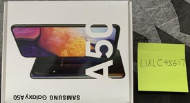 New
													Samsung Galaxy A50 - Sprint, Black, 64 GB, 4 GB, photo 1 of 3