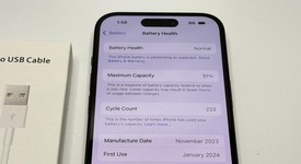 Good
													Apple iPhone 15 - Unlocked, Black, 128 GB, A2846, photo 1 of 5