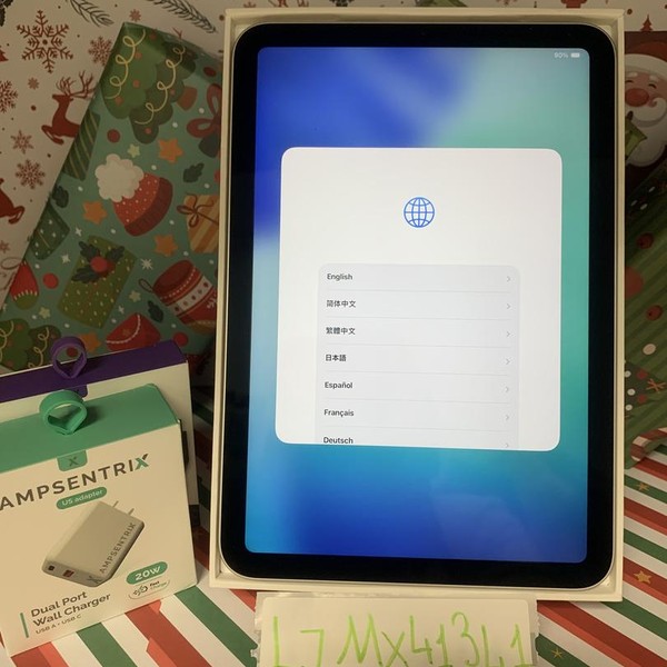 Apple iPad Mini 7th Gen - Wi-Fi, 128 GB, Starlight, A2993