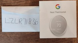 New
													Nest Thermostat 4th Gen - Snow, photo 2 of 3